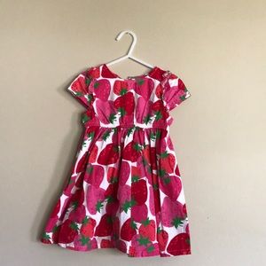 Strawberry Toddler dress